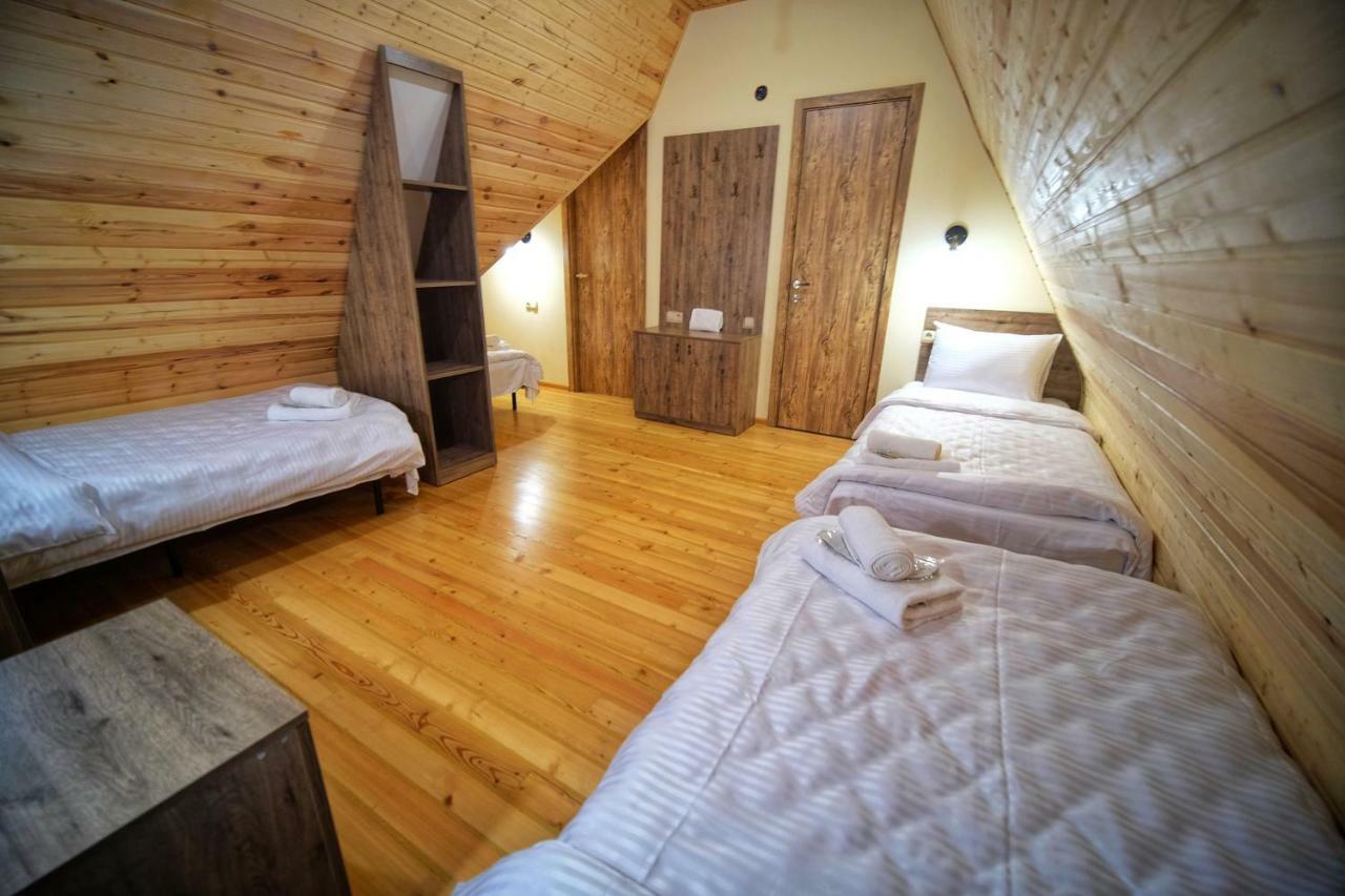 Twins Achkhoti Hotel Kazbegi Ngoại thất bức ảnh
